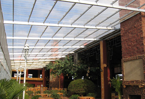 阳光板生态餐厅